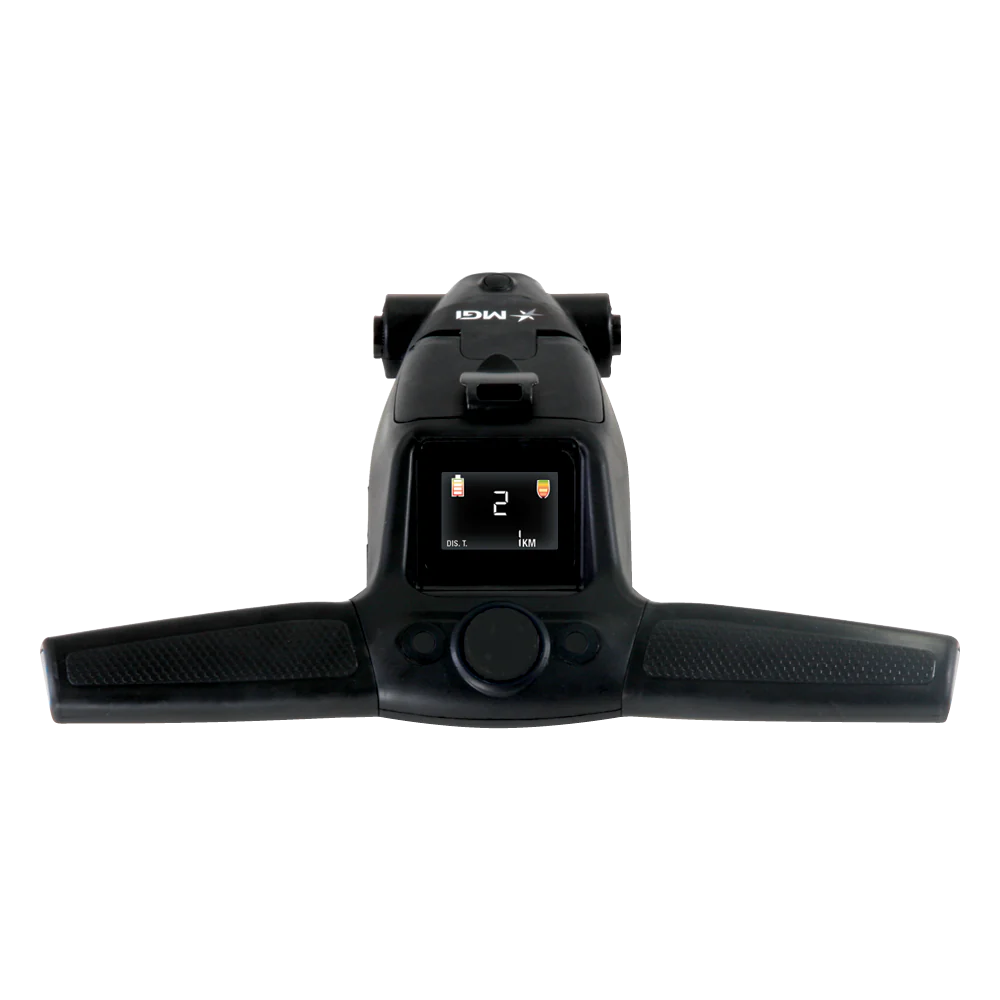 MGI Zip Navigator Electric Caddie Push Cart (Black)