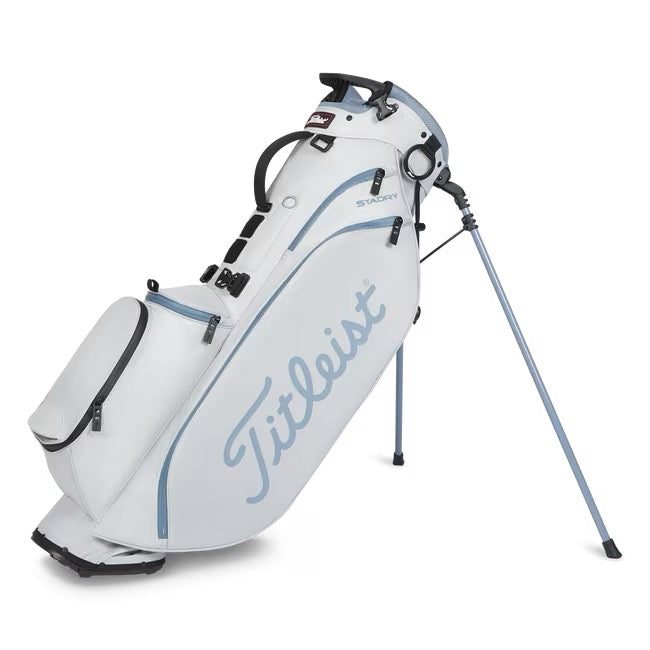 Borsa Da Golf Players 4 StaDry Con Gamba In Alluminio, Impermeabile, Leggera (1,8 Kg), Con Tasca Portabevande E Scomparto Abbigliamento
