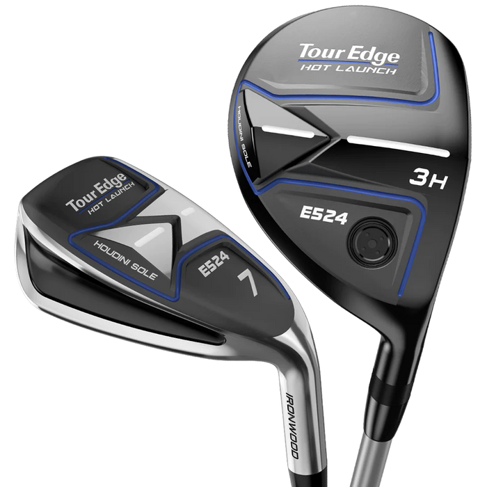 Tour Edge Hot Launch E524 Hybrid/Iron Combo Set