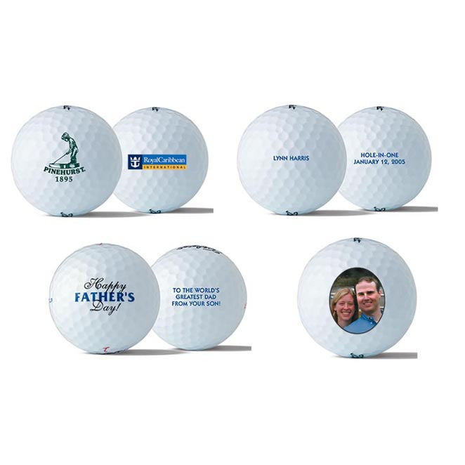 Logo & Custom Golf Balls